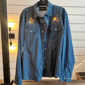 Howler Brothers Long Sleeve Pearl Snap Shirt